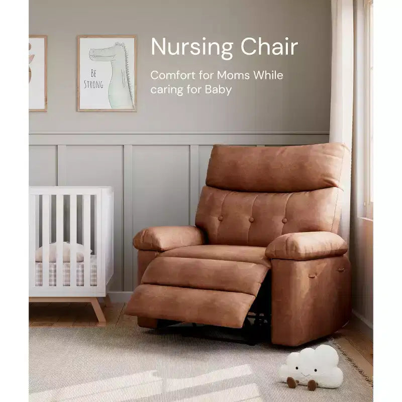 Fauteuil inclinable surdimensionné - Grand fauteuil inclinable manuel en similicuir PU pour adultes, fauteuil de relaxation au confort exceptionnel