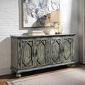 Meuble de rangement décoratif, gris rustique