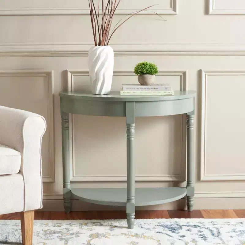 Console demi-lune de style géorgien