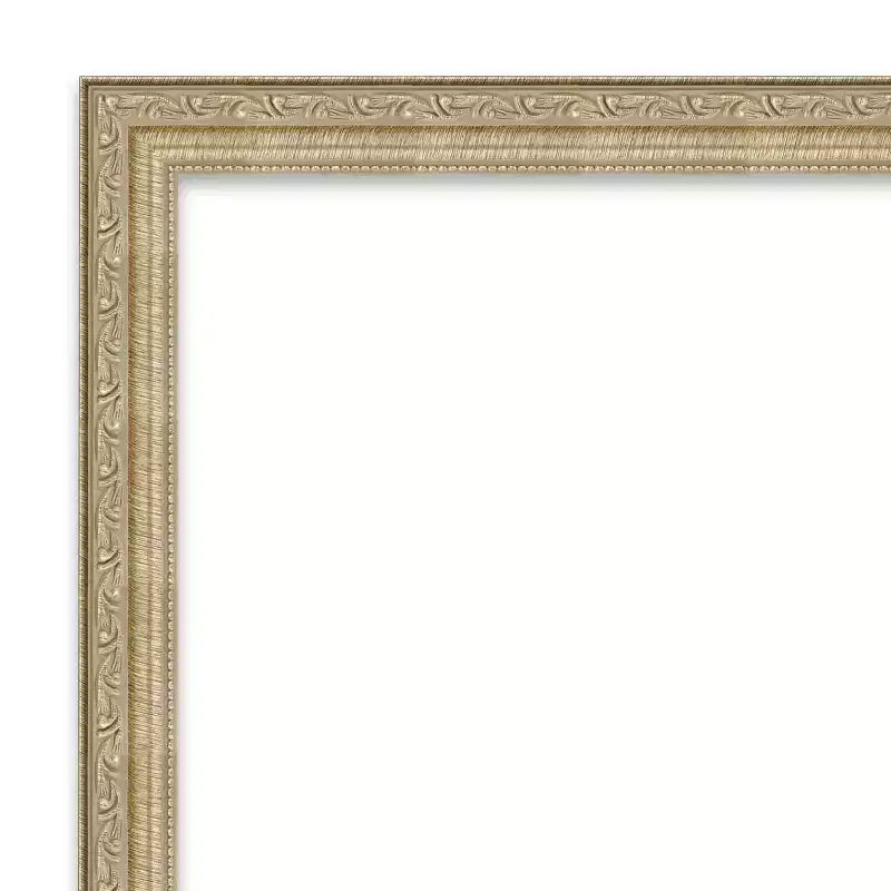 Miroir mural pleine longueur, cadre couleur champagne, 50,25" x 16,25"
