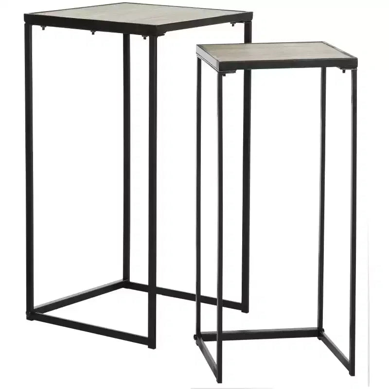 Table d'appoint contemporaine, Marron clair