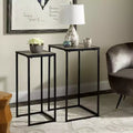 Table d'appoint contemporaine, Marron clair