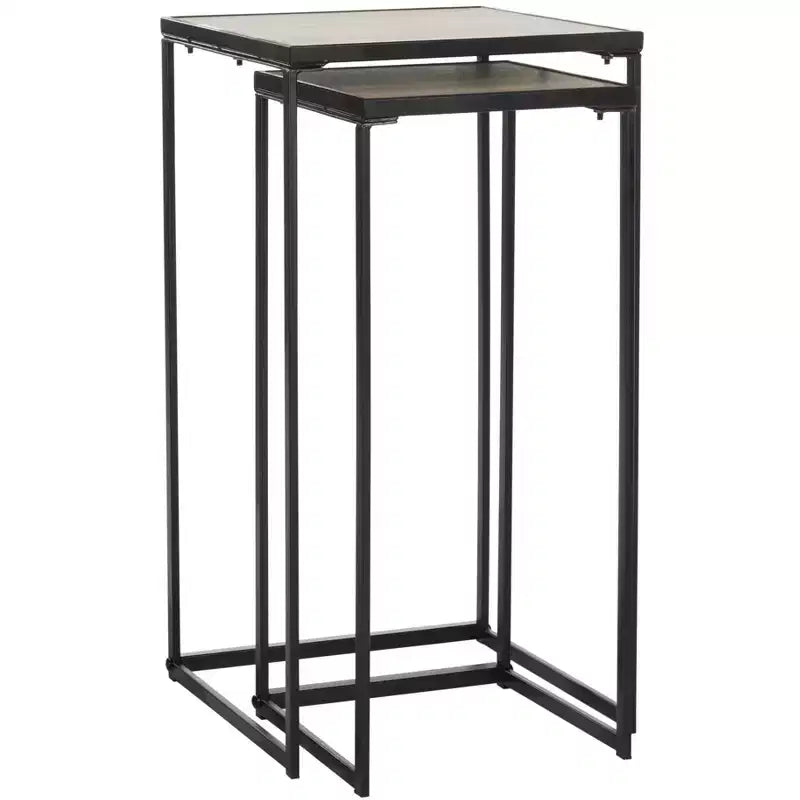 Table d'appoint contemporaine, Marron clair