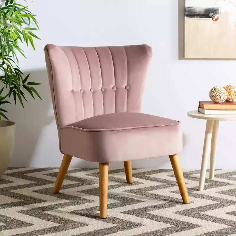 Fauteuil d'appoint du milieu du siècle, bleu ardoise et naturel
