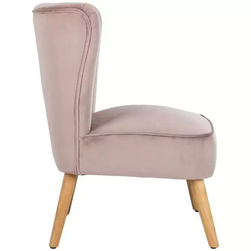 Fauteuil d'appoint du milieu du siècle, bleu ardoise et naturel