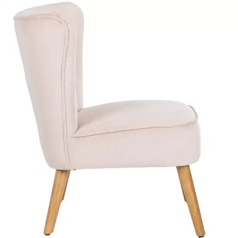 Fauteuil d'appoint du milieu du siècle, bleu ardoise et naturel