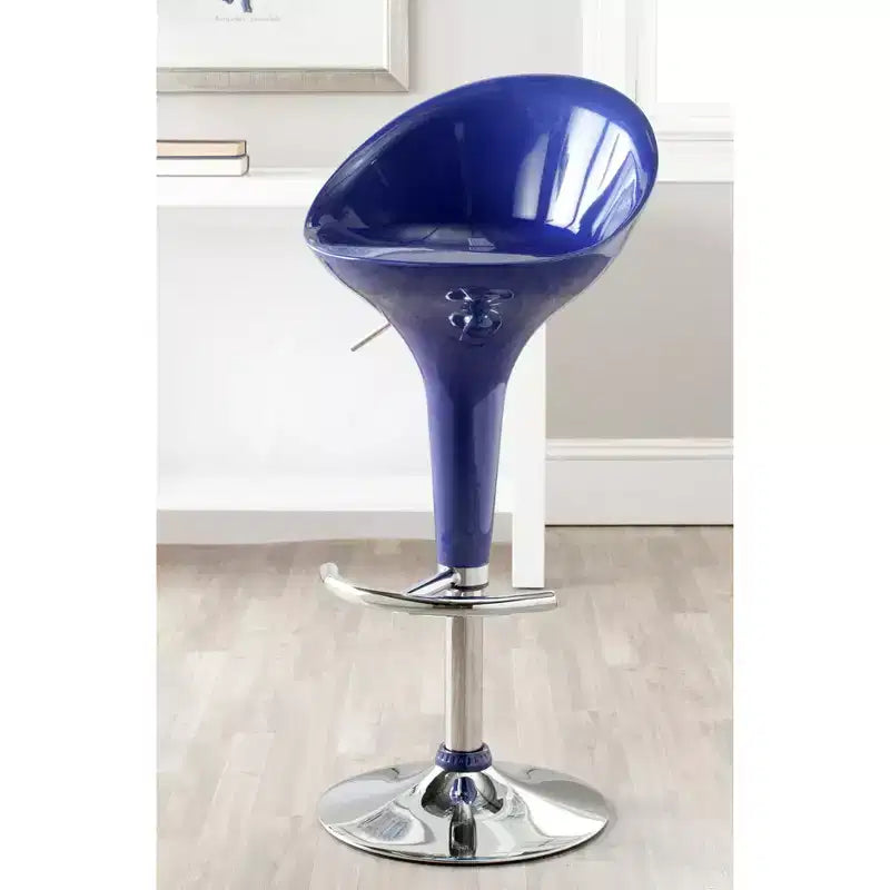 Tabouret de bar pivotant, blanc