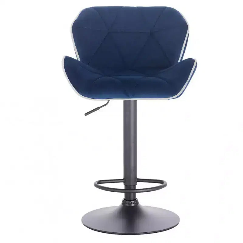 Tabouret de bar contemporain réglable avec rotation à 360°