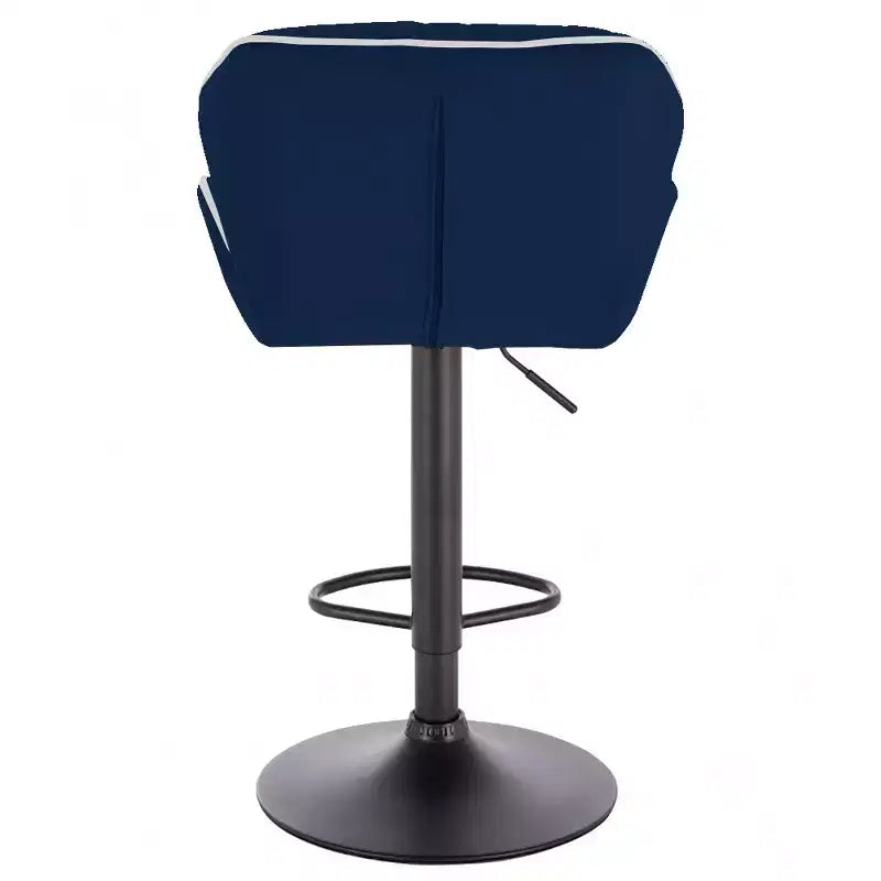 Tabouret de bar contemporain réglable avec rotation à 360°