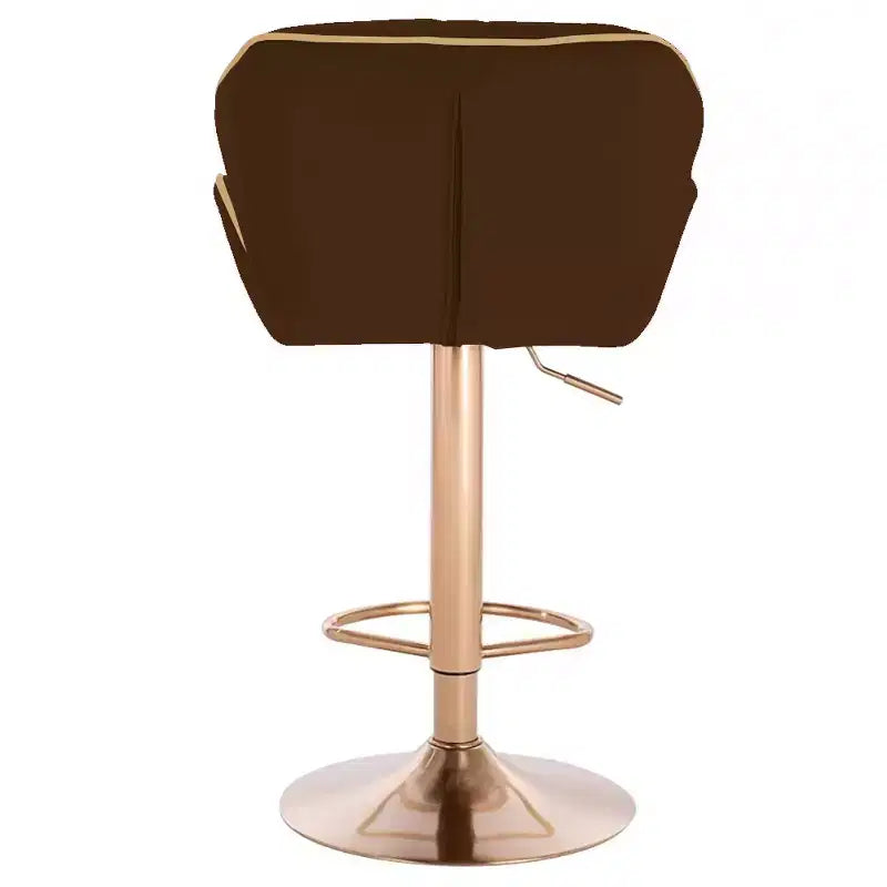 Tabouret de bar contemporain réglable avec rotation à 360°