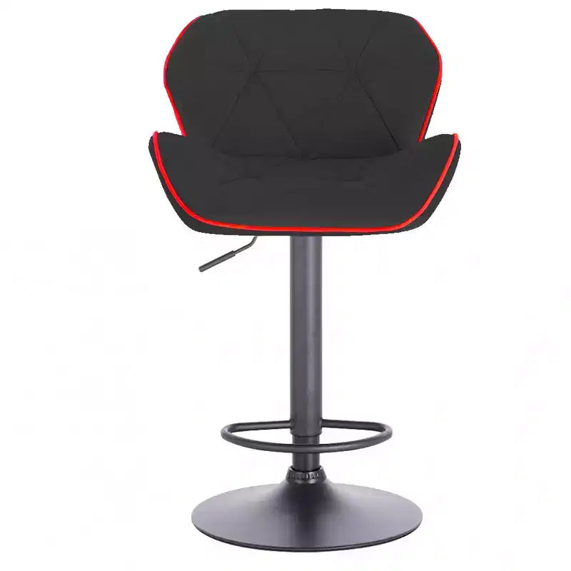Tabouret de bar contemporain réglable avec rotation à 360°