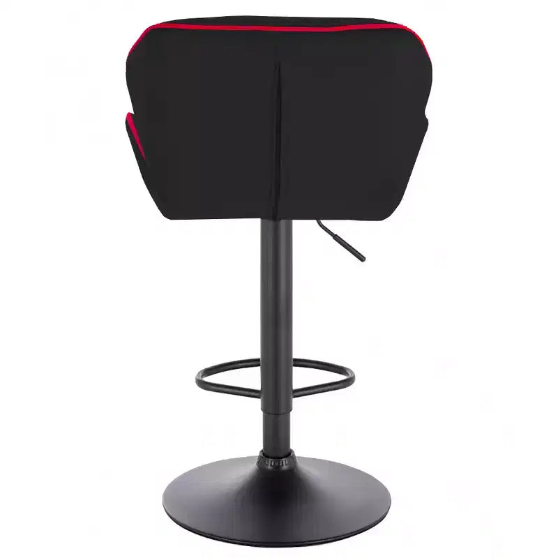 Tabouret de bar contemporain réglable avec rotation à 360°
