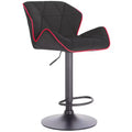 Tabouret de bar contemporain réglable avec rotation à 360°