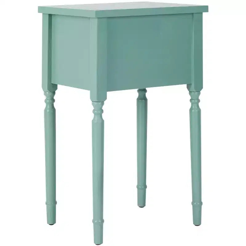 Table d'appoint de style champêtre français avec tiroir