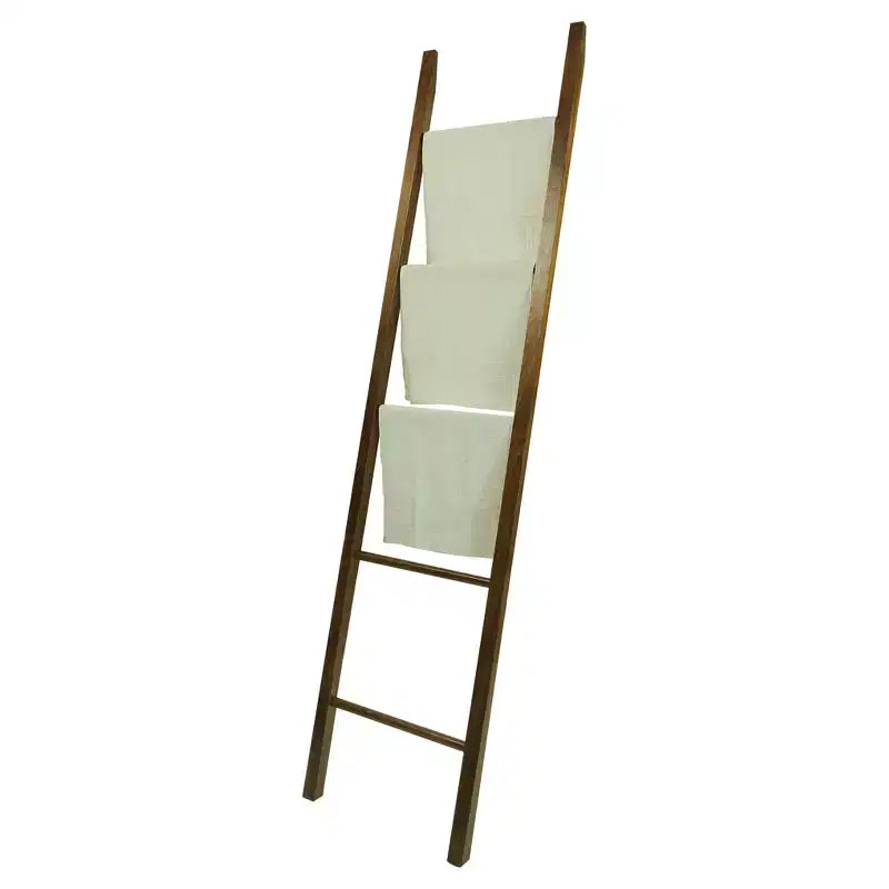 Échelle décorative en bois massif