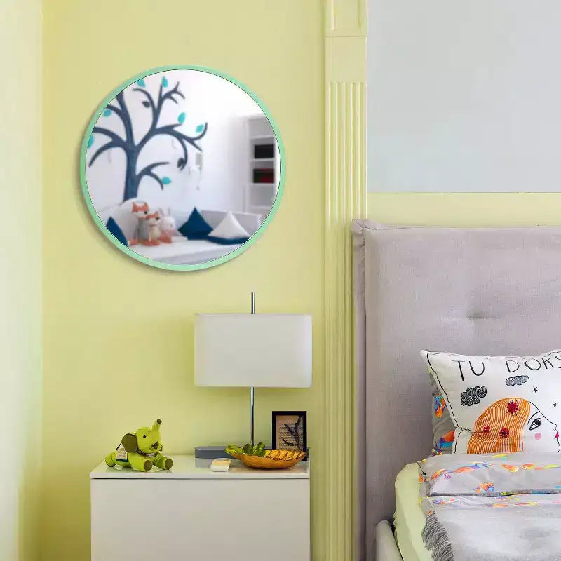 Miroir mural rond mat Meadow de 20 po