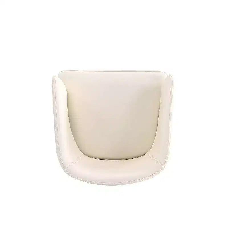 Lot de 2 chaises de salle à manger modernes rembourrées en similicuir