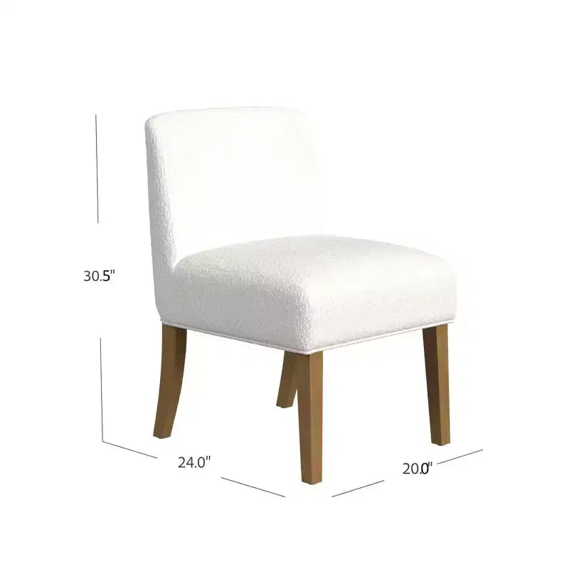 Chaise de salle à manger capitonnée