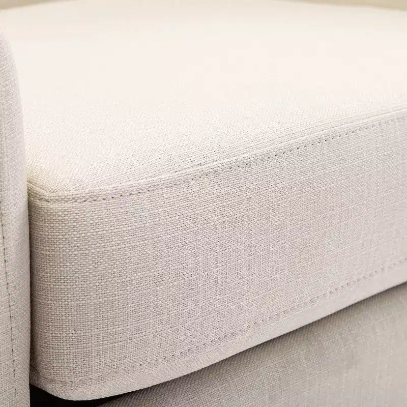 Fauteuil crapaud pivotant et inclinable, rembourré