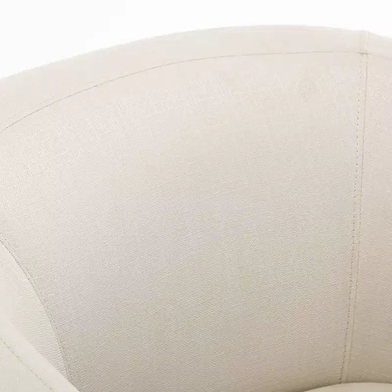 Fauteuil crapaud pivotant et inclinable, rembourré