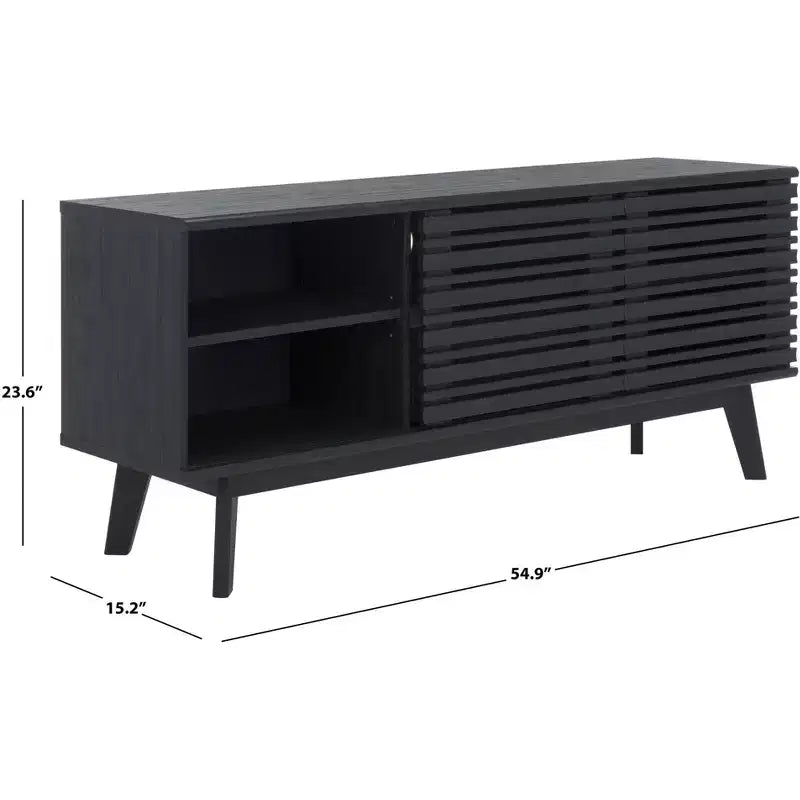 Meuble TV bas, Noyer