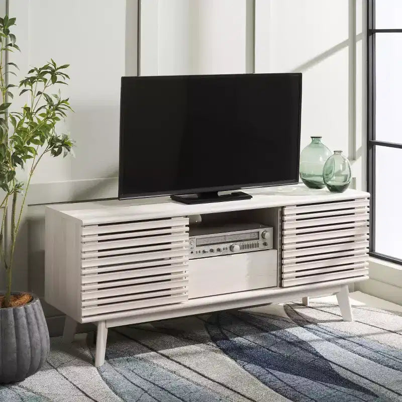 Meuble TV bas, Noyer