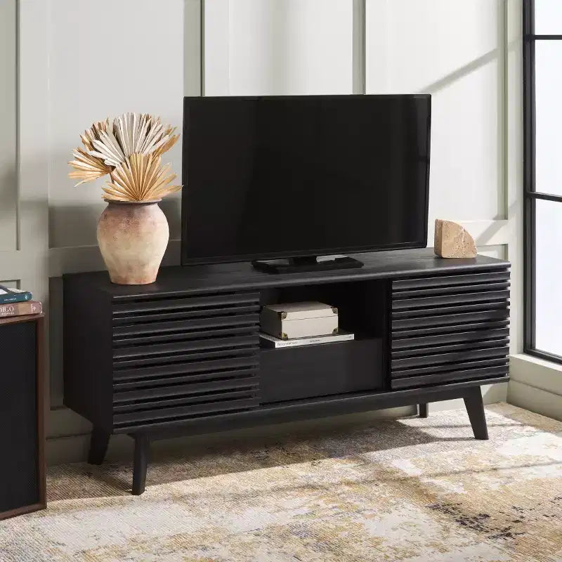 Meuble TV bas, Noyer