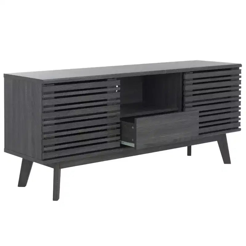 Meuble TV bas, Noyer