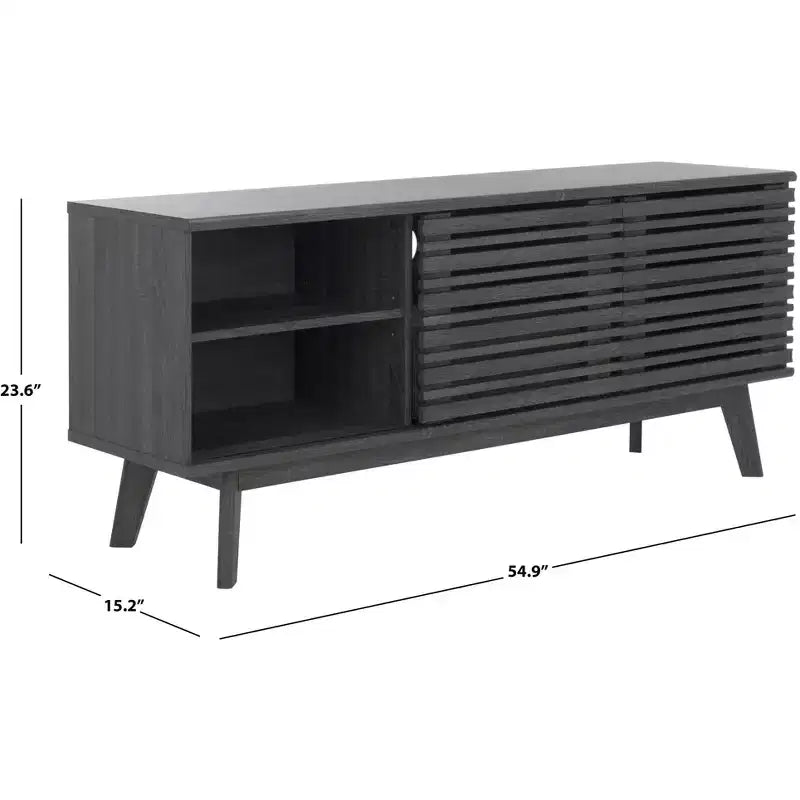 Meuble TV bas, Noyer