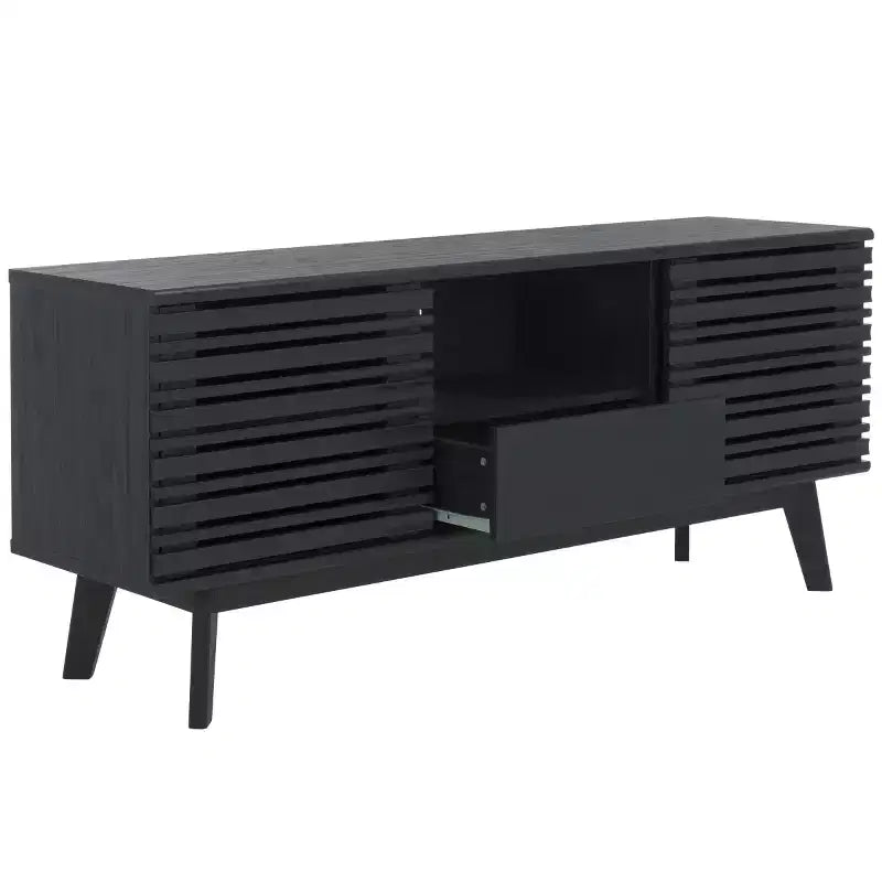 Meuble TV bas, Noyer